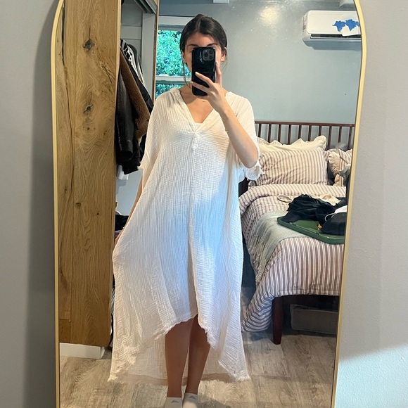 9Seed Dresses & Skirts - 9seed resort flowy maxi swimsuit cover